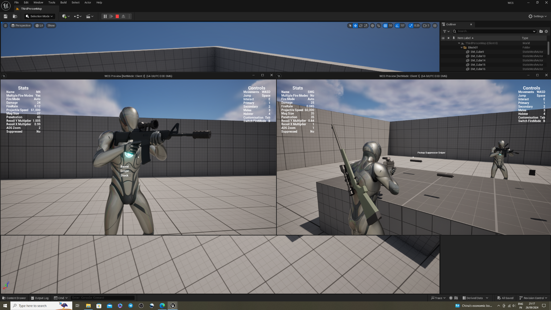 Weapon Customisation System - Screenshot